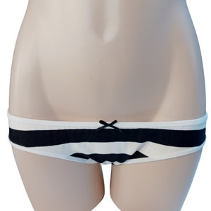 Jokerette culotte rayée taille ultra basse pour cosplay japonais image 2