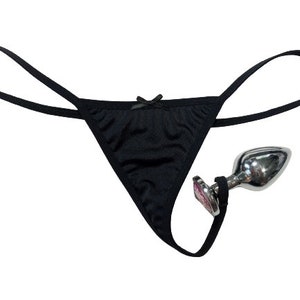 Jokerette Butt Plug Ready String Panties