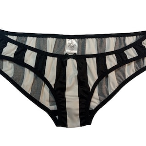 Jokerette Ultra-Low Rise Striped Cosplay Japanese Stripped Panties
