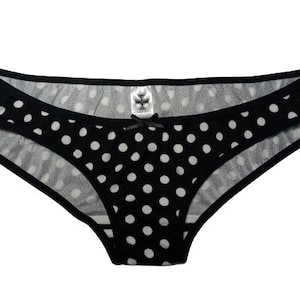 Jokerette Ultra-Low Rise Polka Dots Cosplay Japanese Panties