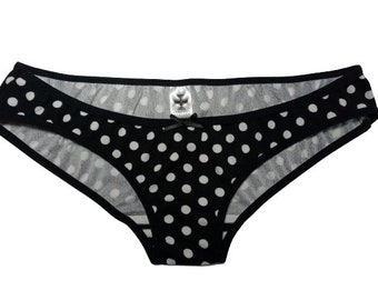 Jokerette Ultra-Low Rise Polka Dots Cosplay Japanese Panties