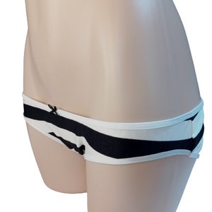 Jokerette Ultra-Low Rise Striped Cosplay Japanese Stripped Panties image 3