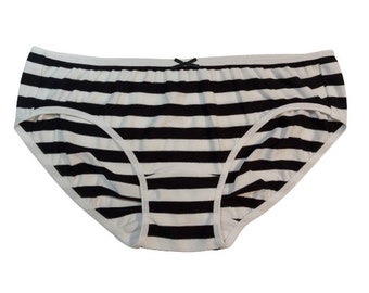 Jokerette Striped Cosplay Bikini Panties