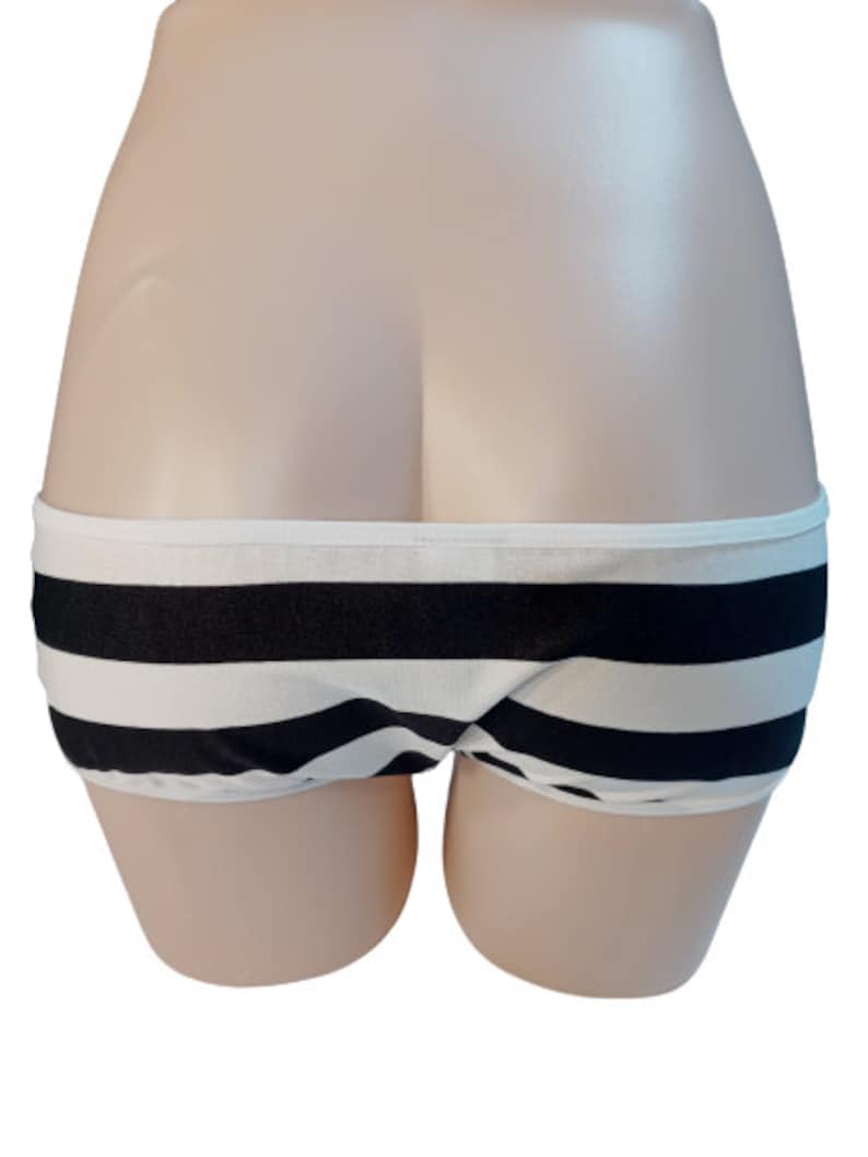 Jokerette Ultra-Low Rise Striped Cosplay Japanese Stripped Panties image 5