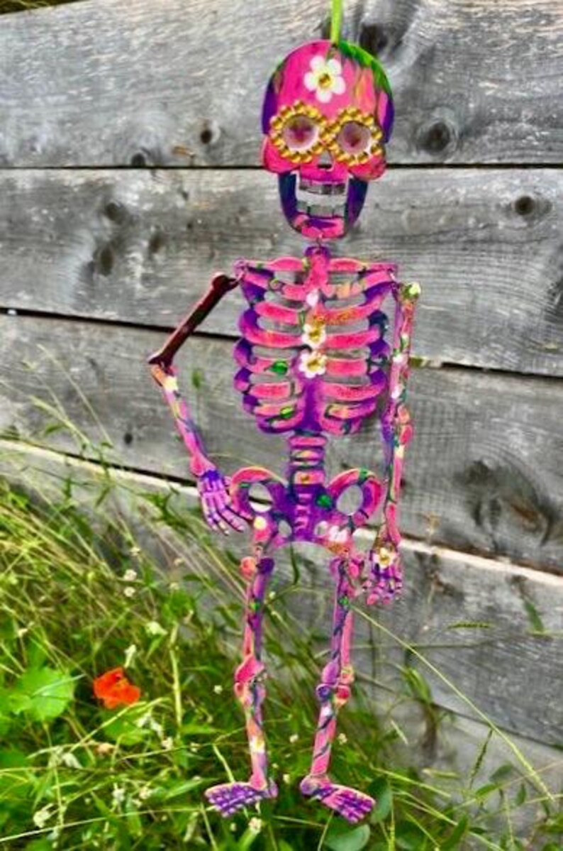 Pink Skeleton - Etsy