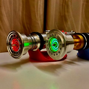 Neopixel Blade Plug - Turbine Blade / Wheel Style Customizable Height for Starwars Lightsabers
