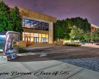 A print or canvas of UTC, Go Mocs   Add name and class year at no cost.