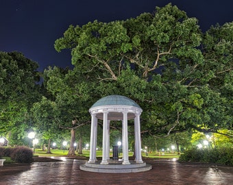 A Canvas or  Print of The University of North Carolina at Chapel Hill wishing well.   Add your name and Class Year optional, and free.