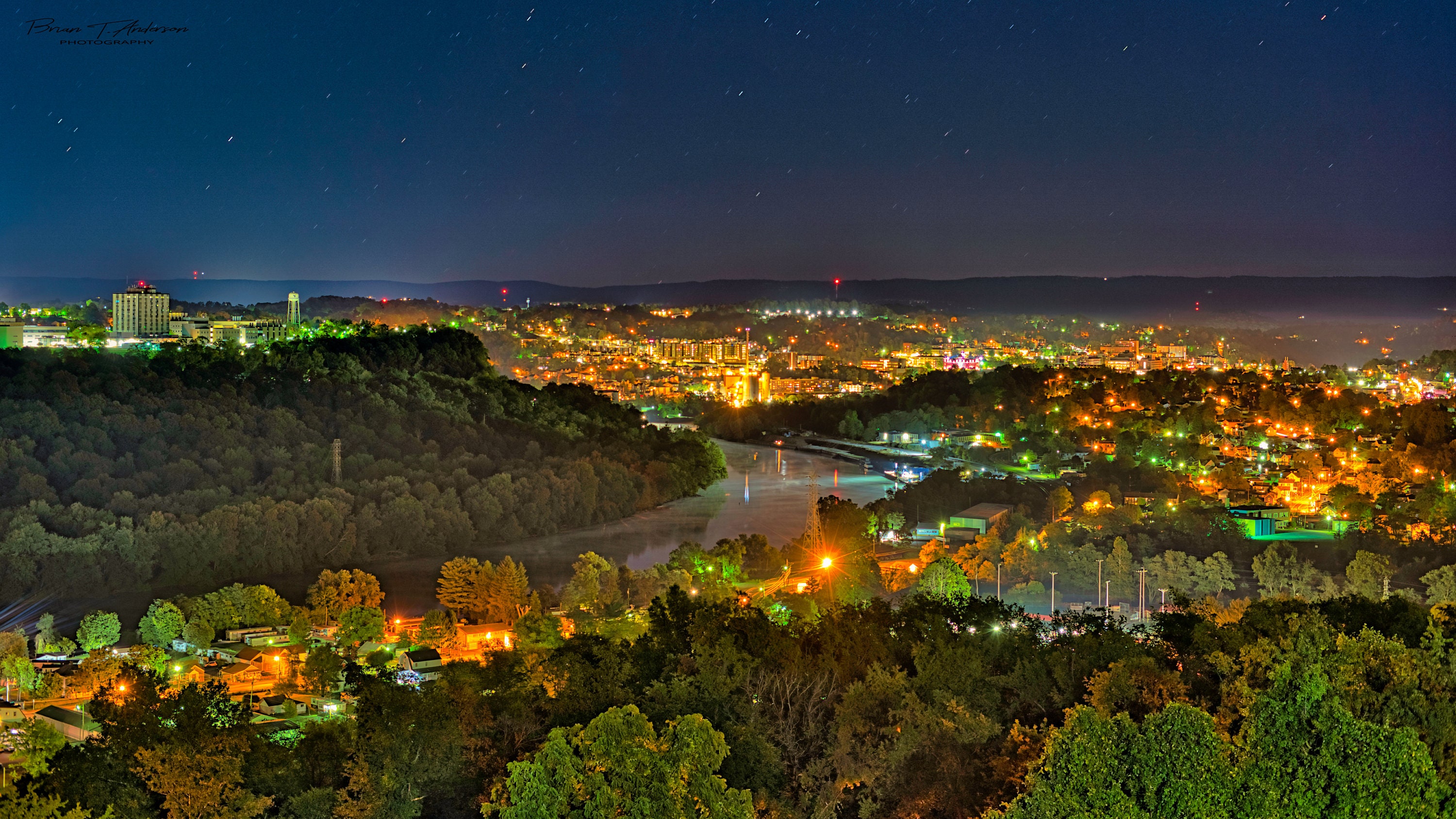A Print or Canvas of WV at Night Etsy