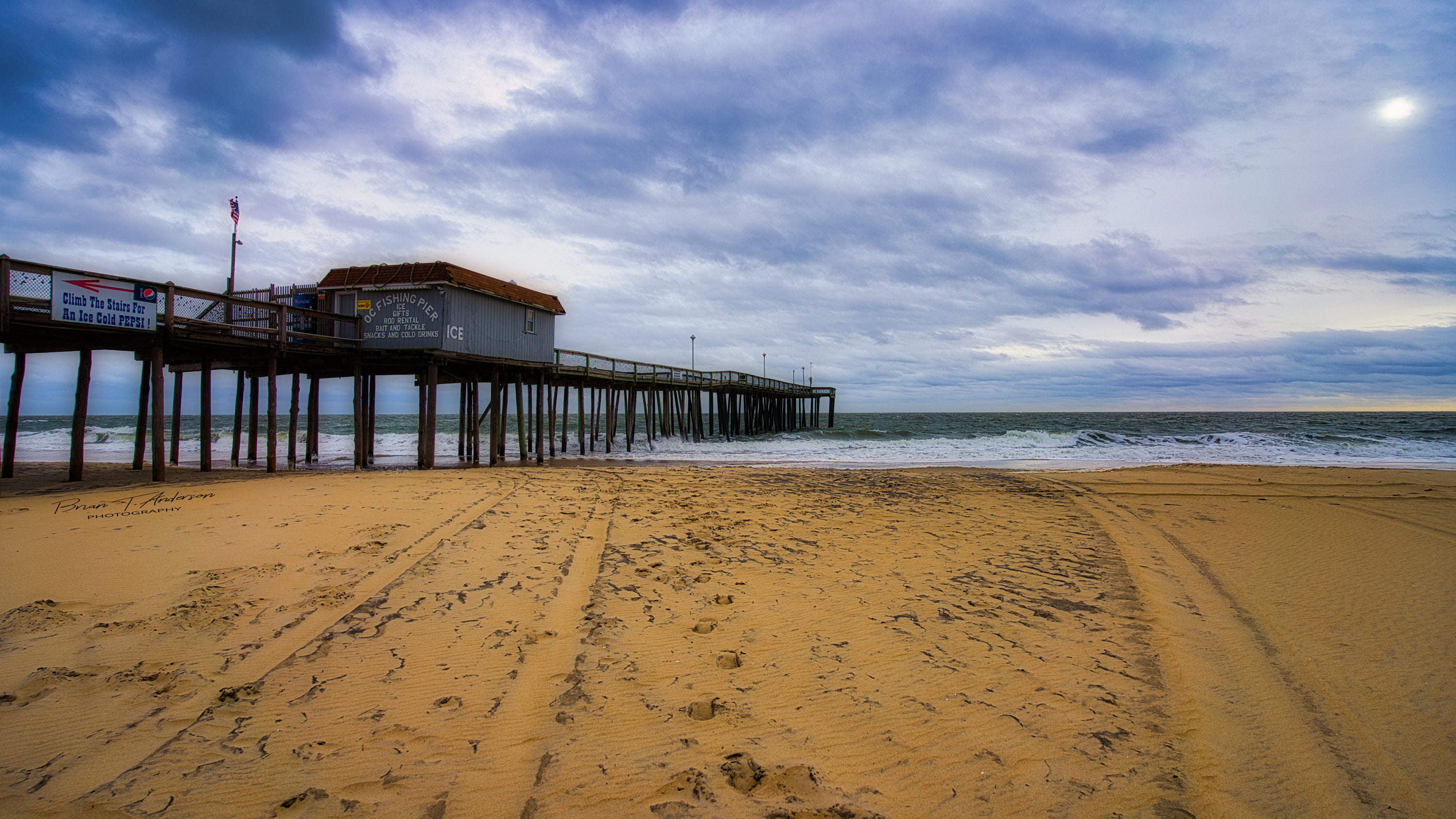 Ocean City MD Fishing Pier Etsy