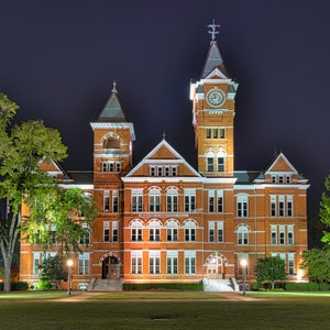 A high quality panoramic print or canvas of William J Samford Hall at Auburn University