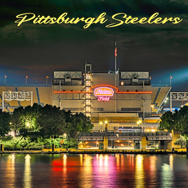 Heinz Field in Pittsburgh PA.  Panoramic