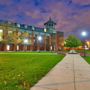 A print or canvas of Louis Stokes Library on Howard University