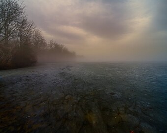 A print or canvas of Fort Indiantown Gaps Memorial Lake