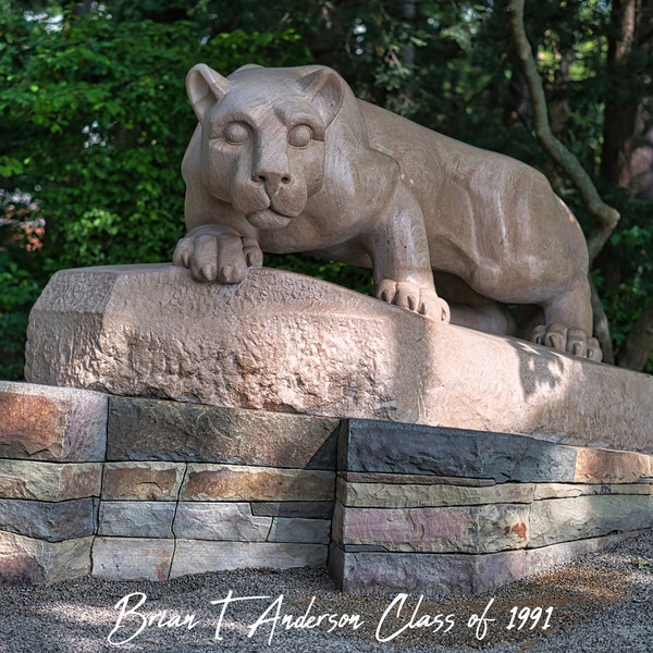 Nittany Lion Statue Etsy