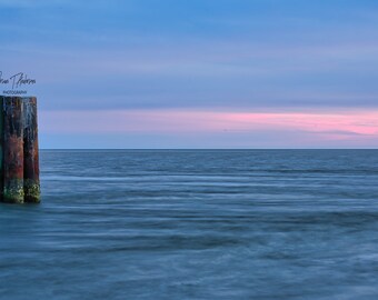 Standing strong even when standing alone.  Signature removed on purchase.  A print or canvas of Oregon Inlet in the Outer Banks NC. (OBX)