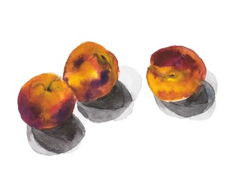 Peaches 5x7 Card