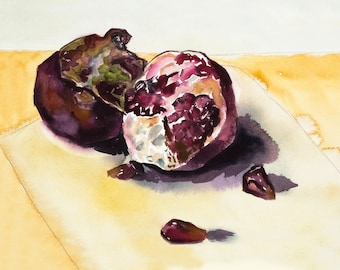 Pomegranate 5x7 card