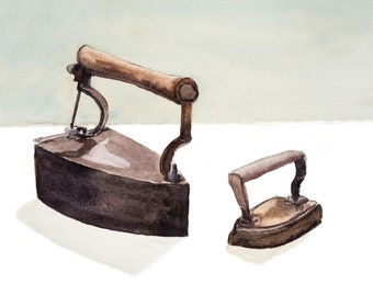 Shaker Irons 5x7 Card