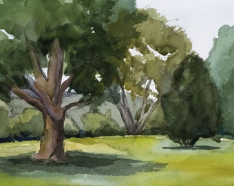 Treescape 5x7 Card