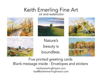 Landscape 4x6* Set - 5 cards