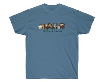 Halbert Farm Kunekune Pig Pack - Unisex Ultra Cotton Tee