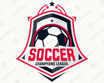 Soccer Badge logo design Templates Football FC eps, jpeg, png, pdf, svg Clip Art, Soccer Clipart, soccer logo