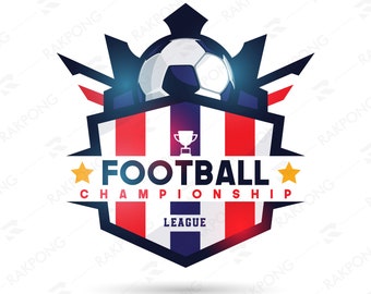 Soccer Badge logo design Templates Football FC eps, jpeg, png, pdf, svg Clip Art, Soccer Clipart, soccer logo