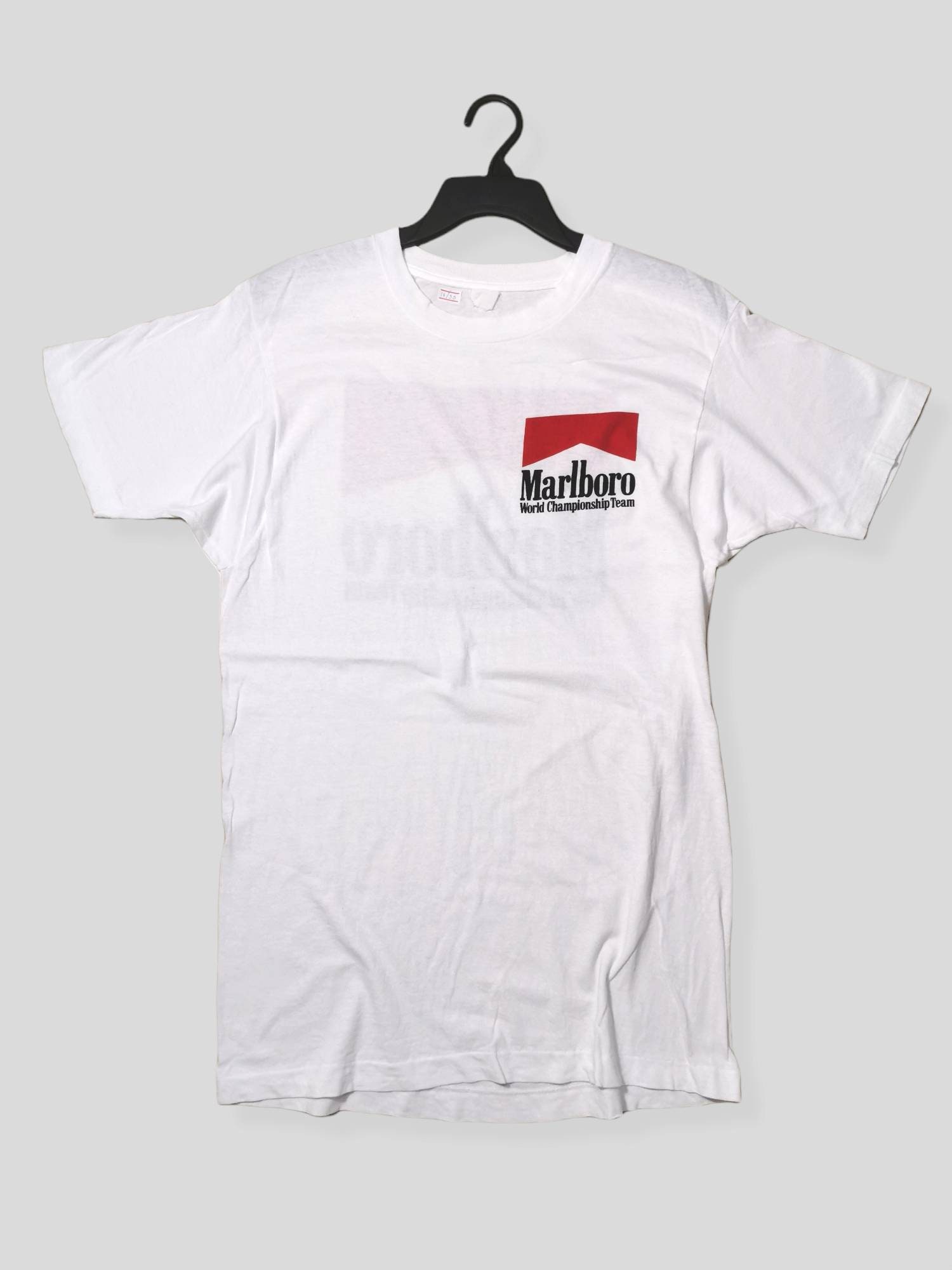 Vintage 90s Marlboro World Championship Team T Shirt Single Stitch