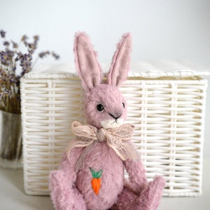 Bunny Sewing PDF Pattern, Teddy Toy Jointed Pattern, Rabbit Pdf Sewing ...