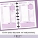 Half Letter Daily Planner Printable, Day on One Page, Daily Schedule ...