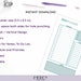 Half Letter Daily Planner Printable, Day on One Page, Daily Schedule ...