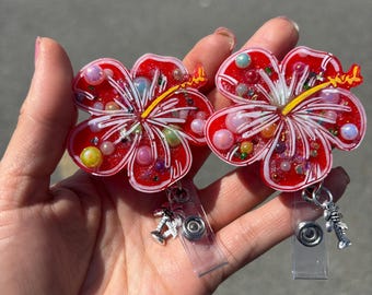 Retractable id badge holder