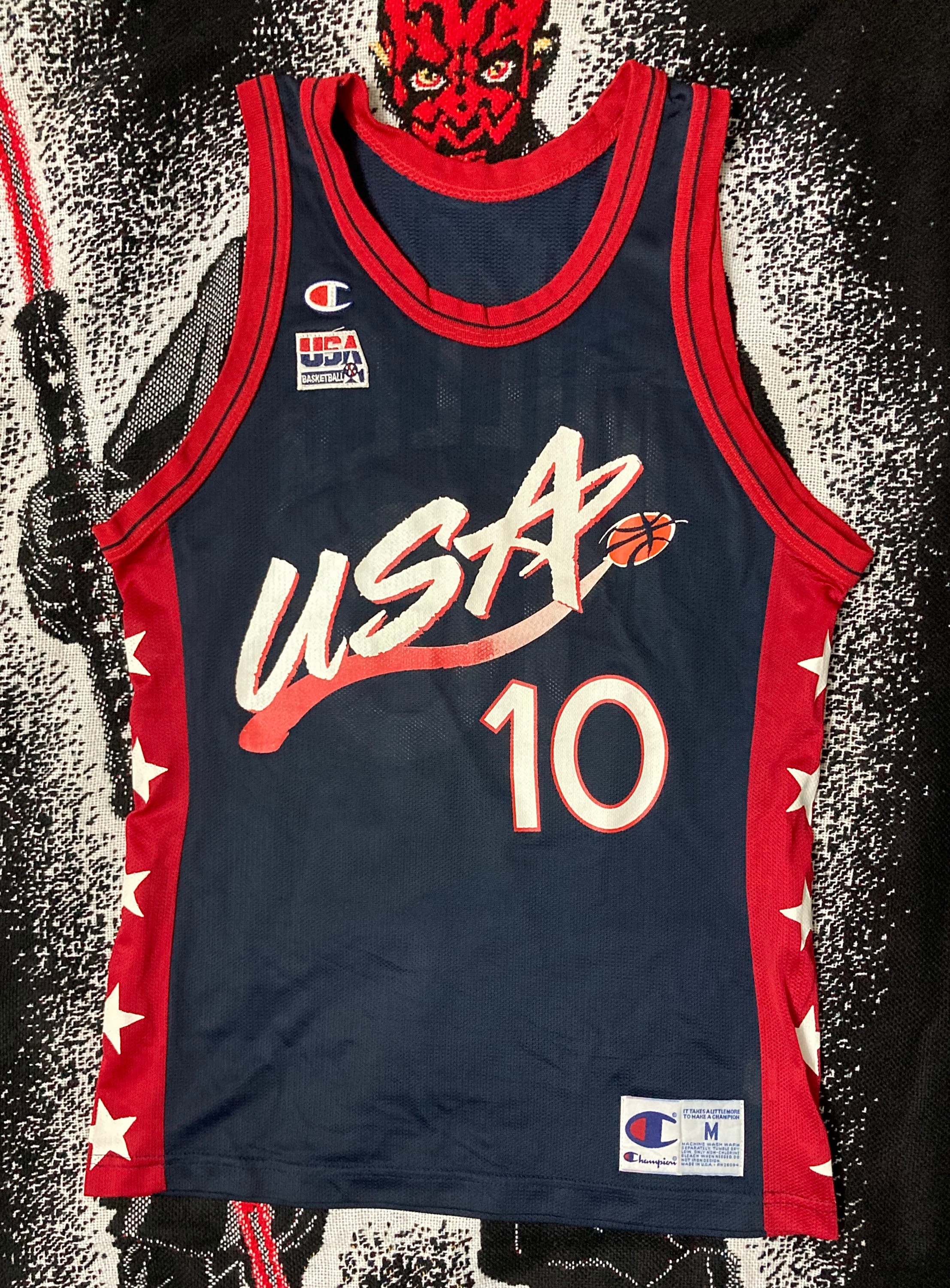 Vintage Team Usa Basketball Jersey Clearance Save 33 Www Bspmoscoso Com