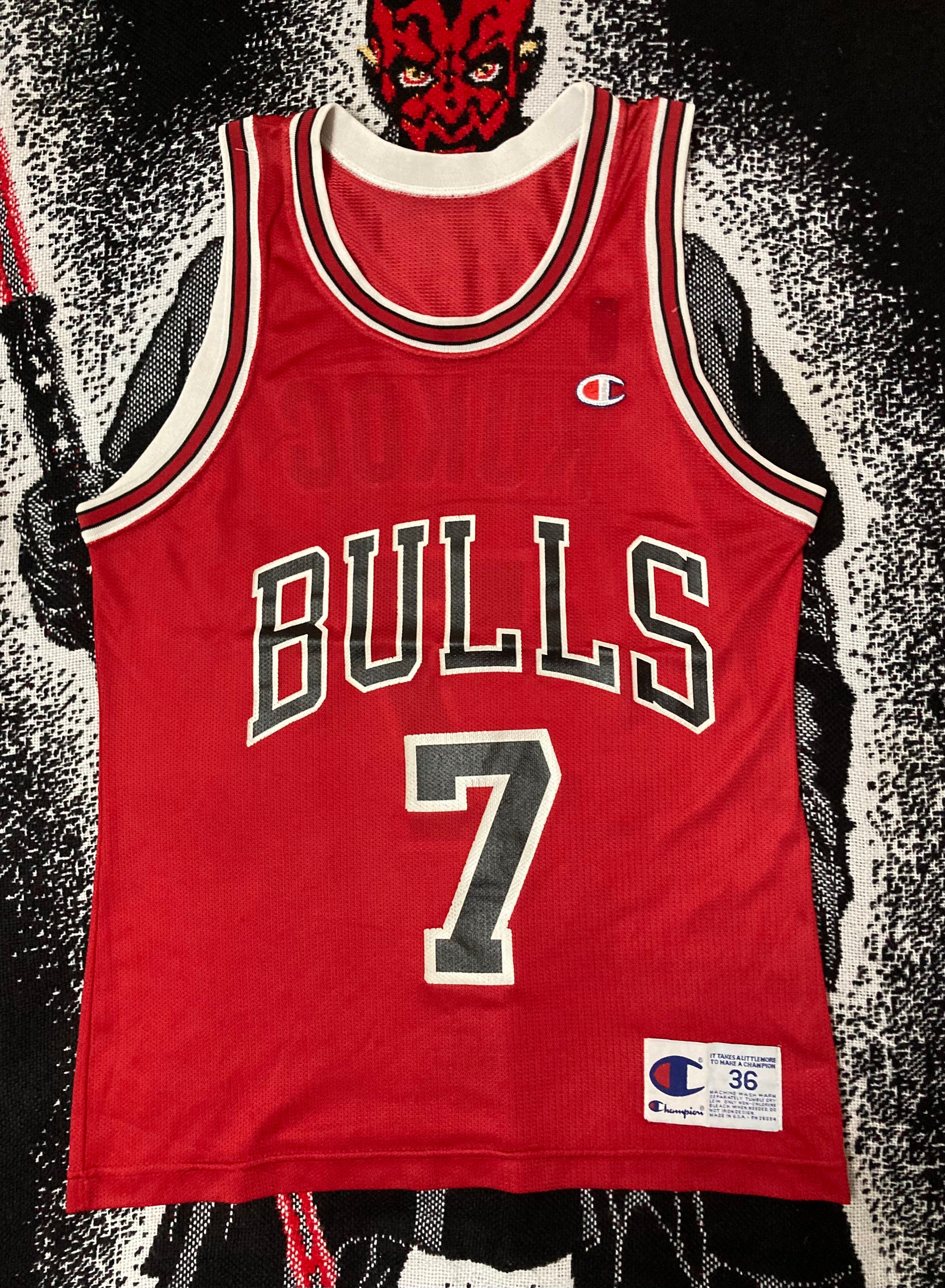 Vintage 90s Chicago Bulls Toni Kukoč NBA Jersey | Etsy
