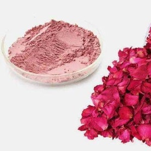 Double Filtered Rose Petal Powder For Skin, Face Pack Mask