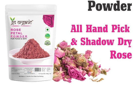 Organic Rose Petals Powder, Rosa Centifolia, Pink Rose Powder, Pure  Extract, Gulab Powder, Face Pack, Face Mask, Gulab Pak -  Canada