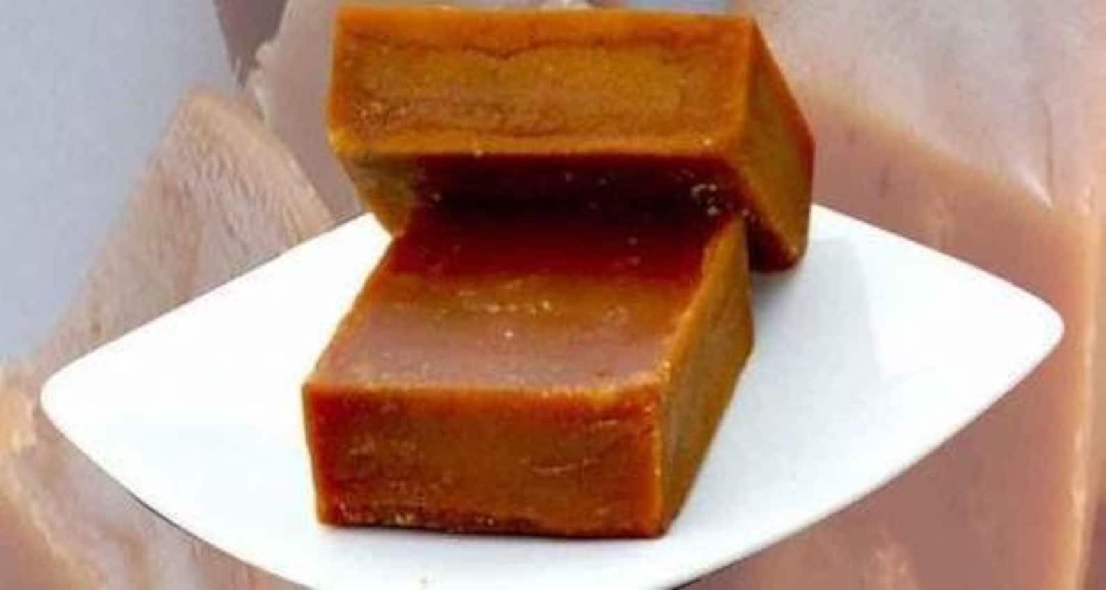 Natural Pure Jaggery Organic Jaggery Rock Indian Gud Etsy