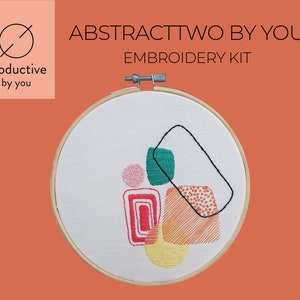 Abstracttwo by You | DIY Embroidery Kit