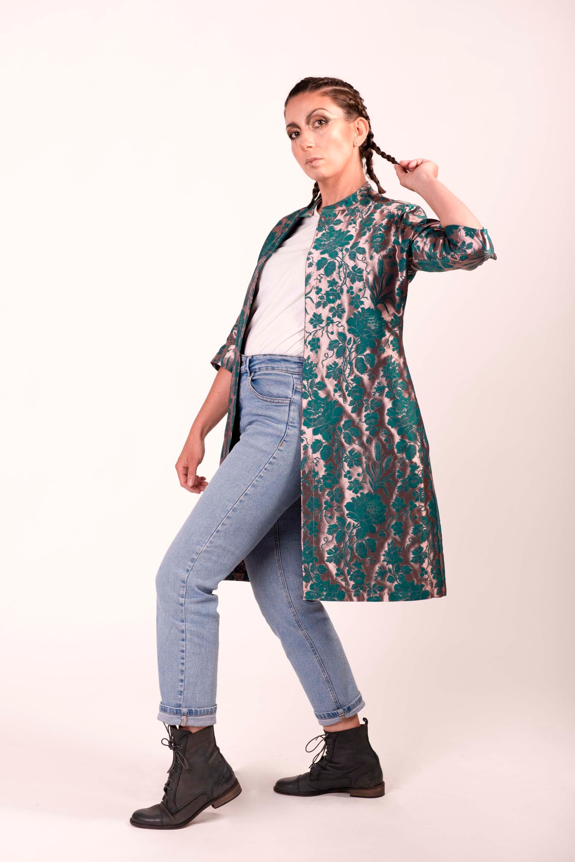 Jacquard Jacket - Etsy