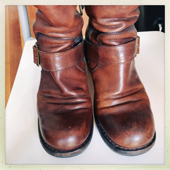 Fiorentini & Baker 1970's Style Chunky heel Boots