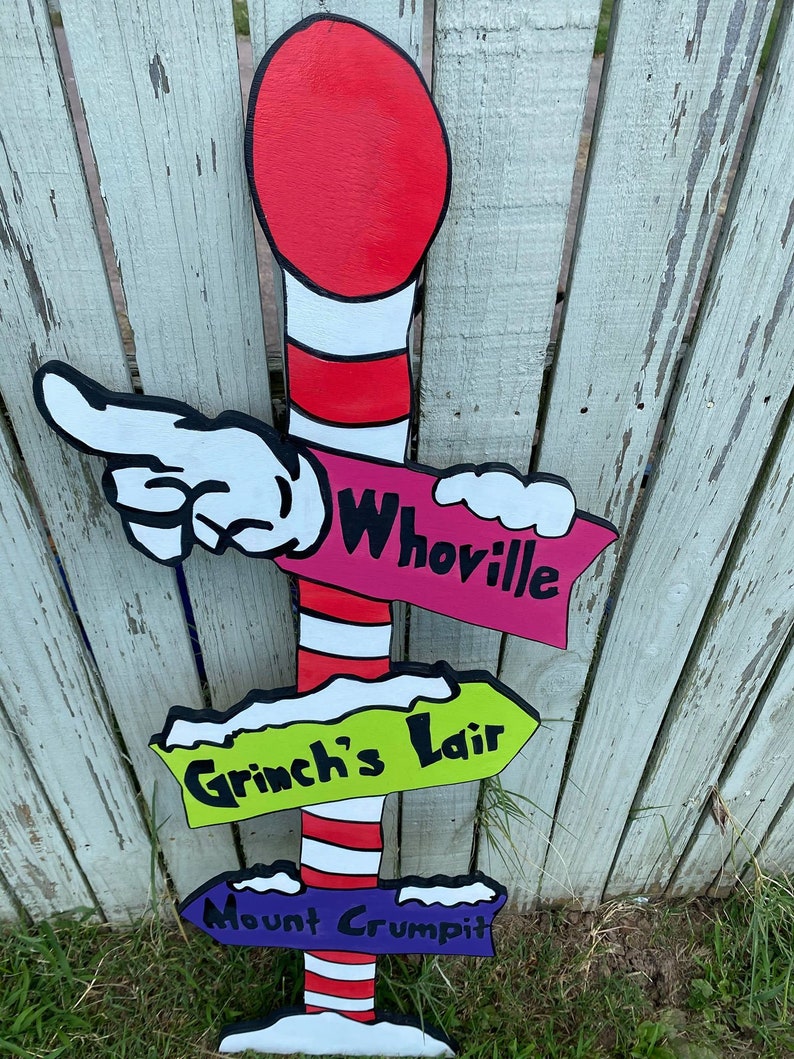 Whoville sign | Etsy