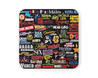 Musical Theatre/Broadway Coaster Set