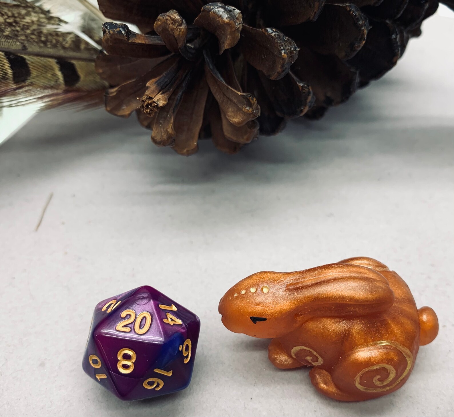 Copper Rabbit Pocket Totem Rabbit Totem Pocket Rabbit Etsy