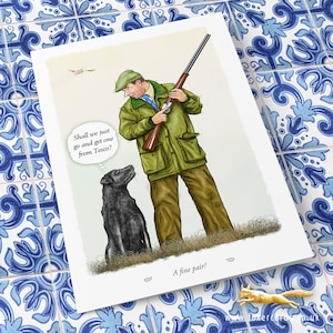Get one from tesco dog training, field trial, shoot day, missed the bird, pheasant, funny card. 8 dogs. including free uk posting.