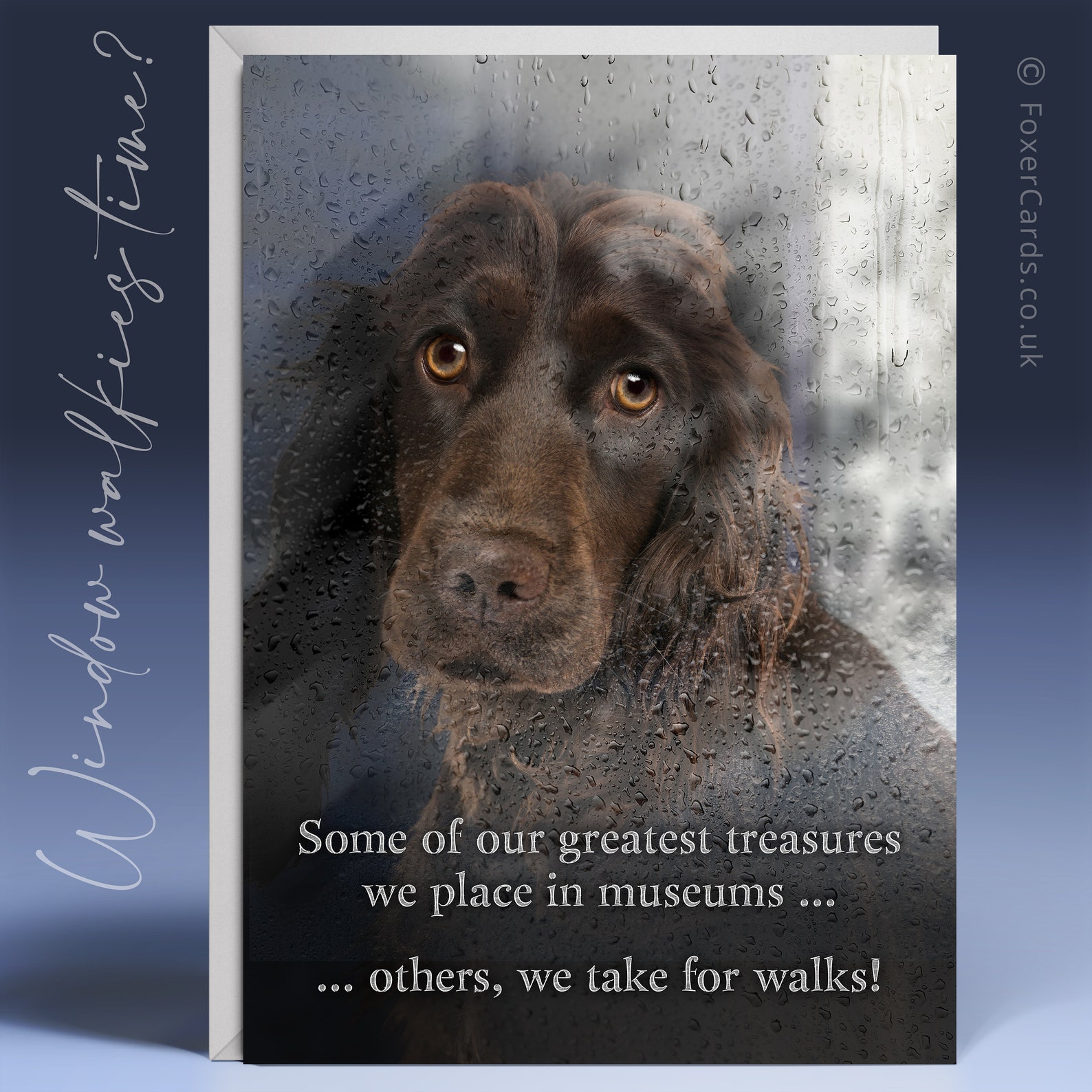 Cocker Spaniel Spaniel Karte vom Hund Andenken Grußkarte. Etsy