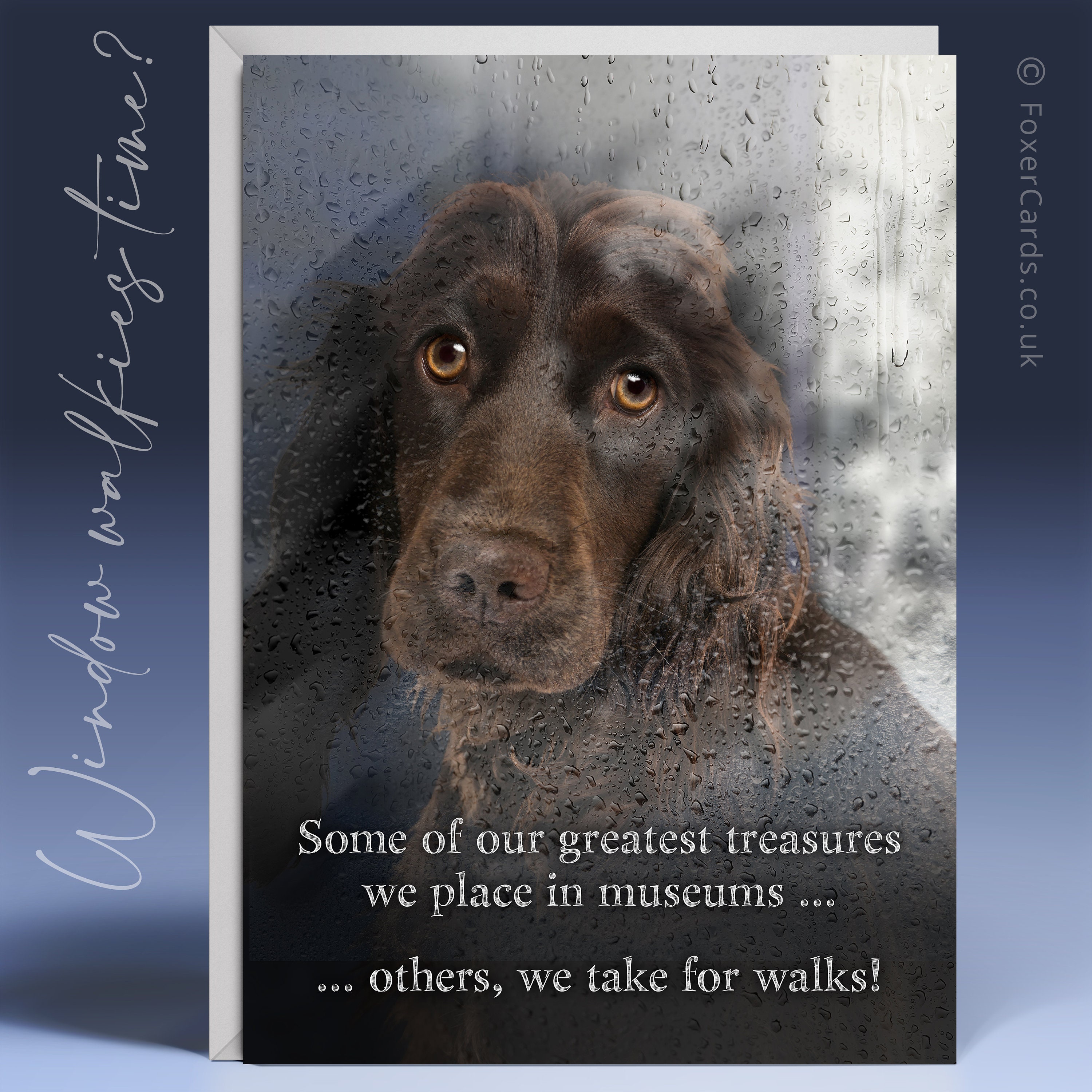 Cocker Spaniel Spaniel Karte vom Hund Andenken Grußkarte. Etsy