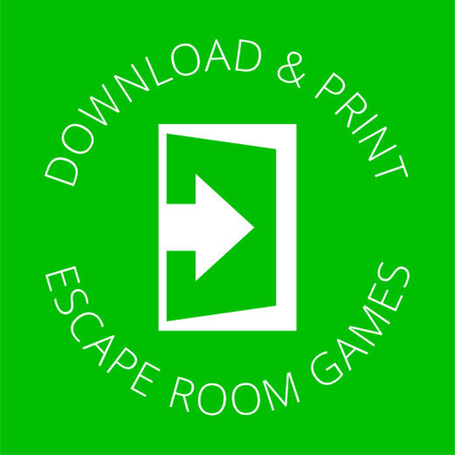 Escape Room Game | Printable Adult DIY Escape Game | USA Escape Puzzle ...