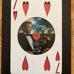 3D upcycled James Bond DVD art