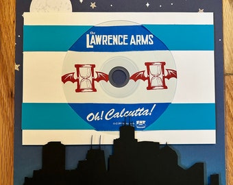 3D up-cycled the Lawrence Arms CD art